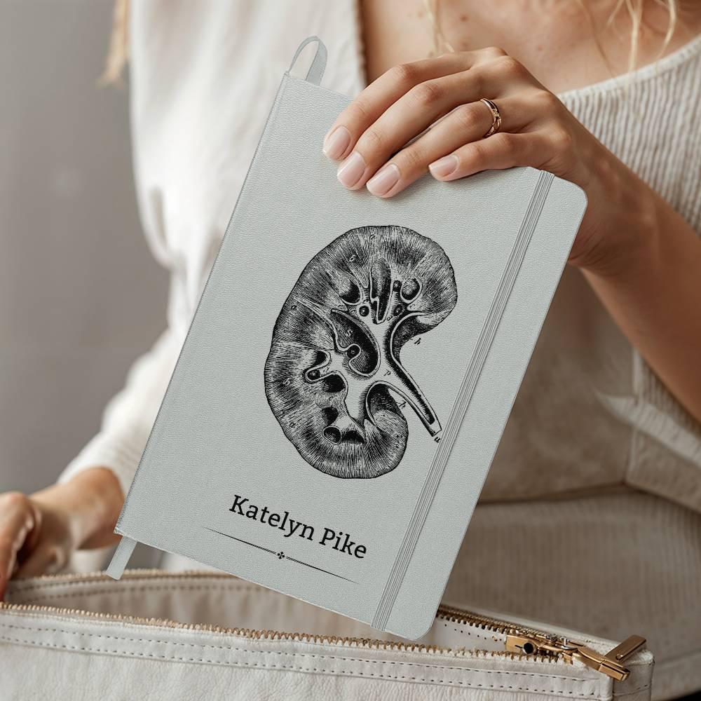 Kidney Doctor Urologists Personalized Leather Journal – view 8