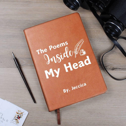 Poems Inside My Head Personalized Journal for Poets – Poetry Lovers – view 10