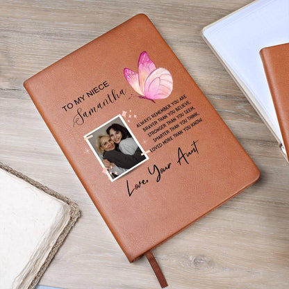 Personalized Niece Journal – Gift from Aunt for Niece Birthday – view 8