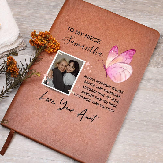 Personalized Niece Journal – Gift from Aunt for Niece Birthday