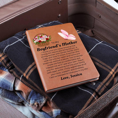Personalized Gift for Boyfriends Mom – Future Mother-in-Law Journal – view 9