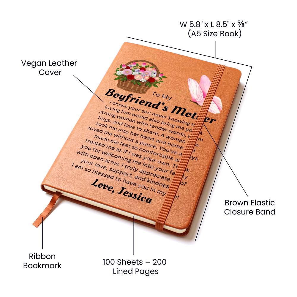 Personalized Gift for Boyfriends Mom – Future Mother-in-Law Journal – view 5