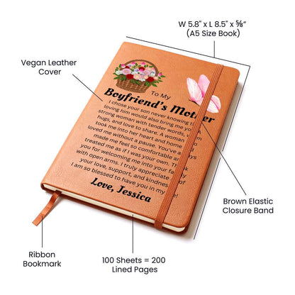 Personalized Gift for Boyfriends Mom – Future Mother-in-Law Journal – view 5