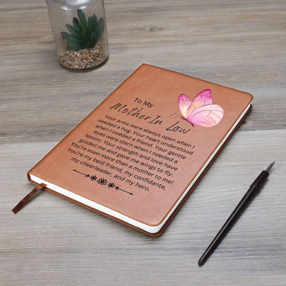 Mother in Law Custom Butterfly Journal – Gifts from Daughter in Law – view 9