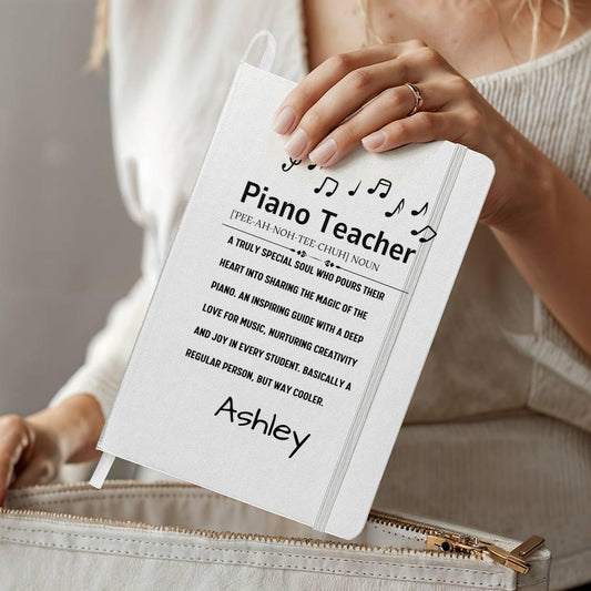 Personalized Piano Teacher Definition Ambassador Bound Journal