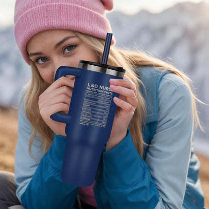 Labor and Delivery Nurse 40 oz Leaser printed Tumbler – view 8