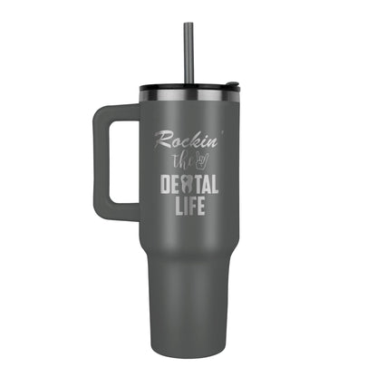Dental Life 40 oz Leaser Engraved Tumbler – Gifts for Dentist – view 8
