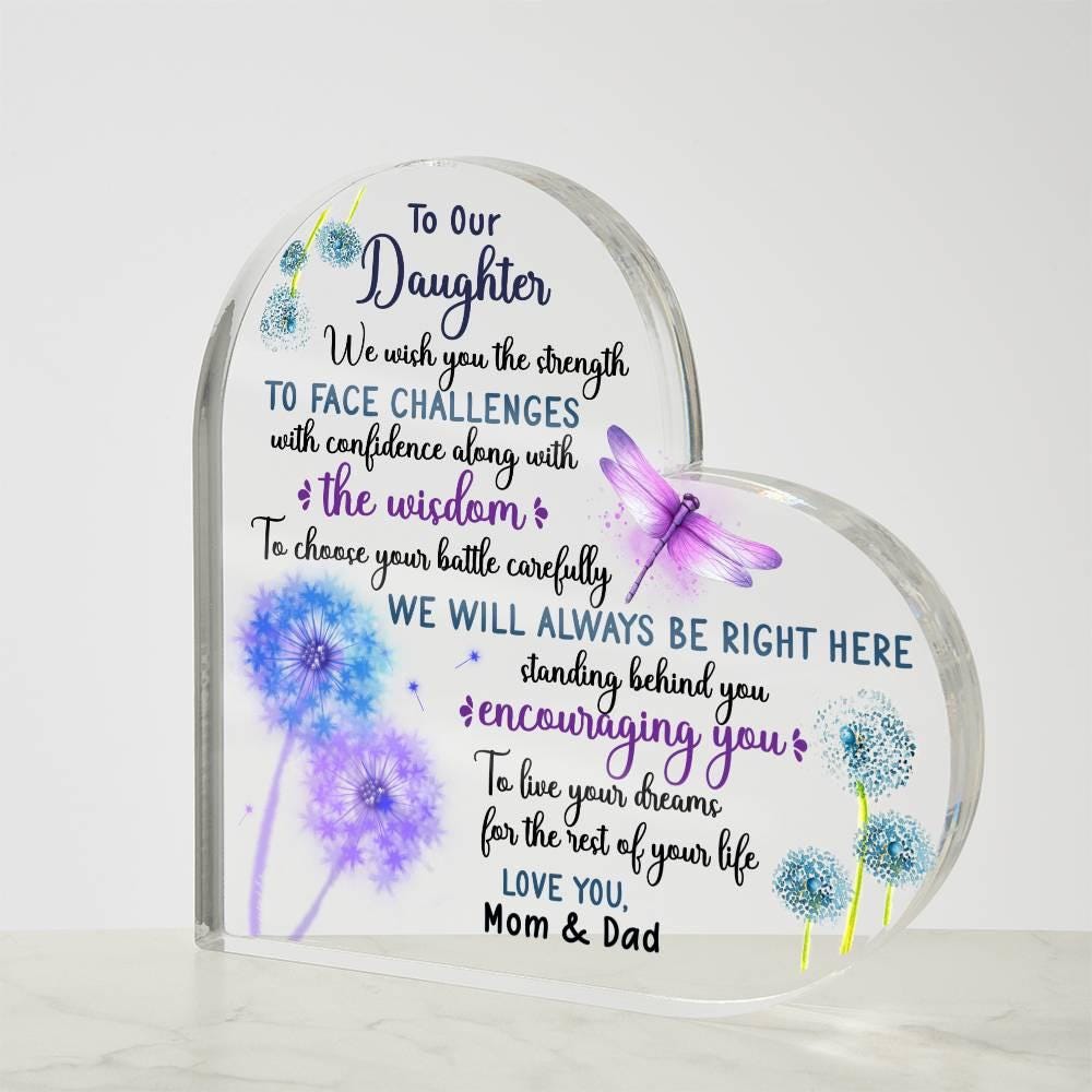 To Our Daughter Personalized Gift from Mom & Dad – view 3