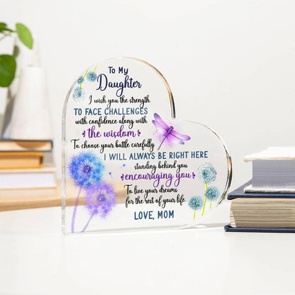 To My Daughter Personalized Gift from Mom – Daughter Gifts From Dad – view 4