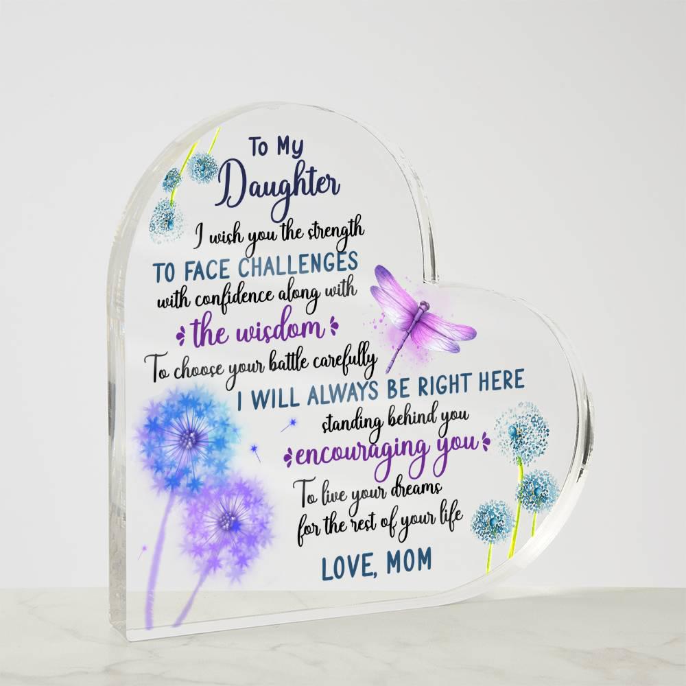 To My Daughter Personalized Gift from Mom – Daughter Gifts From Dad – view 3