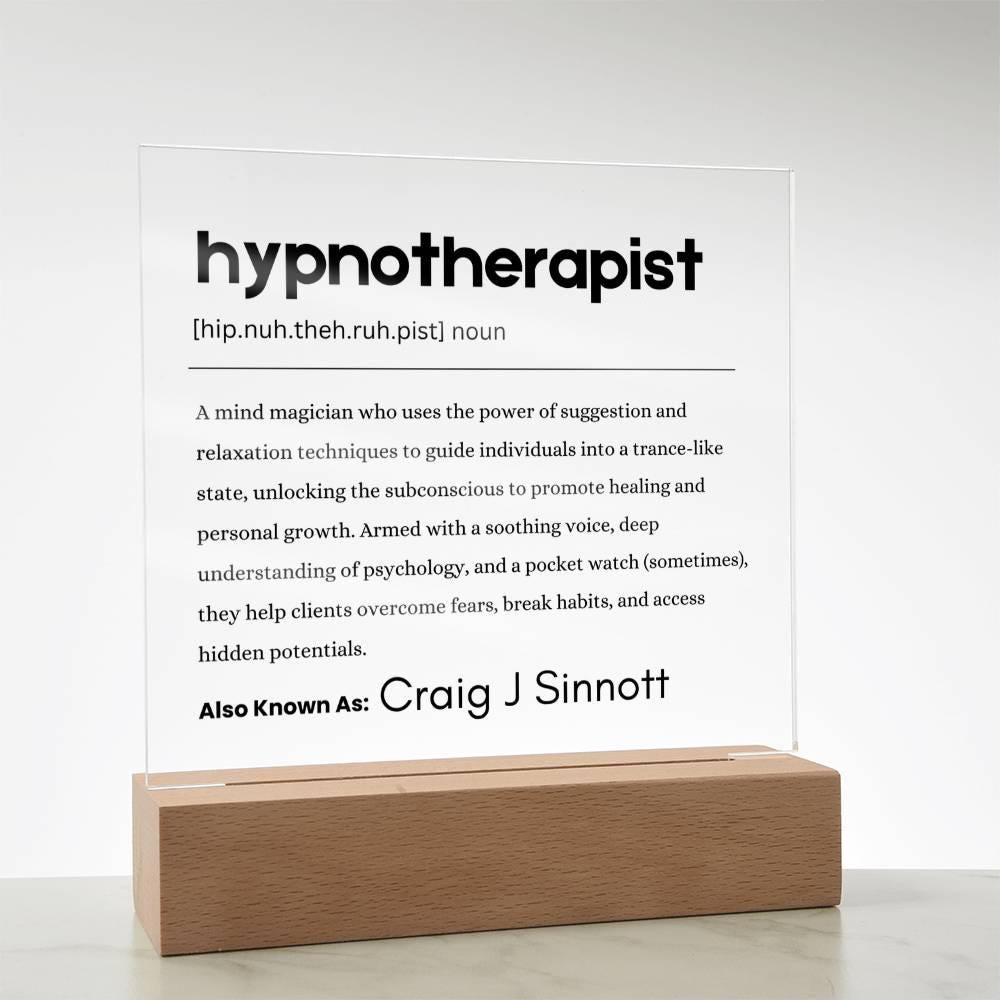Personalized Hypnotherapist Gift – Hypnosis Gifts – view 9