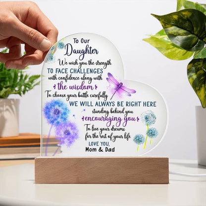 To Our Daughter Personalized Gift from Mom & Dad – view 9