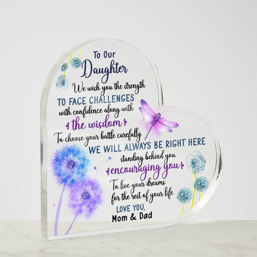 To Our Daughter Personalized Gift from Mom & Dad – view 2
