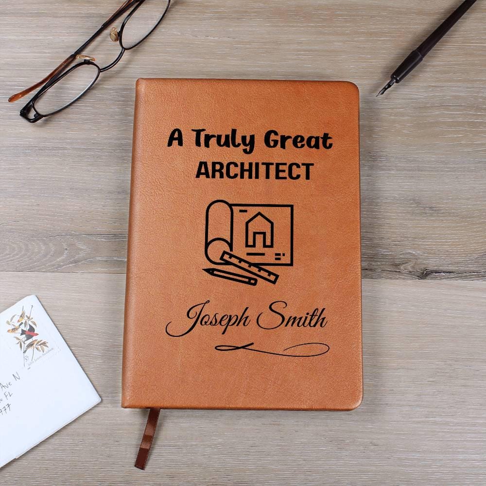 Architect Gift Personalized Notebook – Architect Gifts – view 9