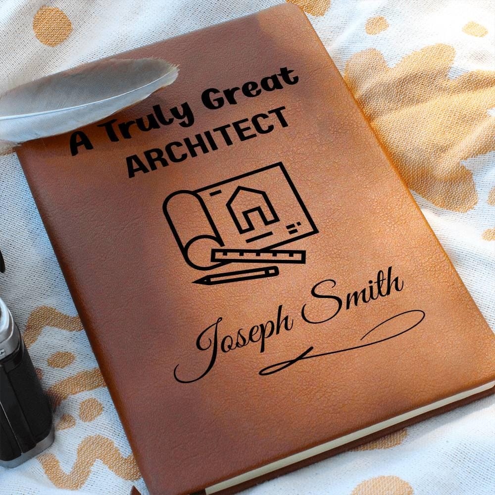 Architect Gift Personalized Notebook – Architect Gifts