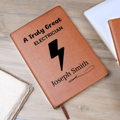 Electrician Gift Personalized Journal – Electrical Engineer – view 9