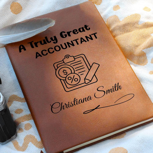 Accountant Gift Personalized Journal – CPA Gift