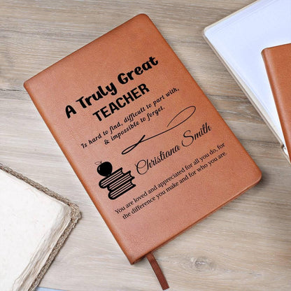 Teacher Gift Personalized Journal – Gifts for Teacher – view 8