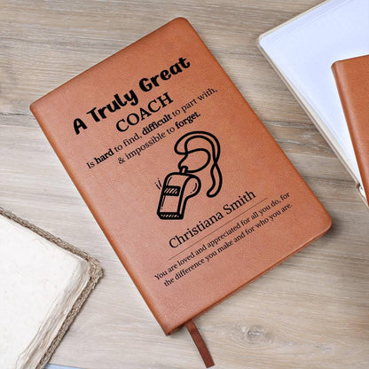 Coach Gift Personalized Journal – Gift for Football – view 7