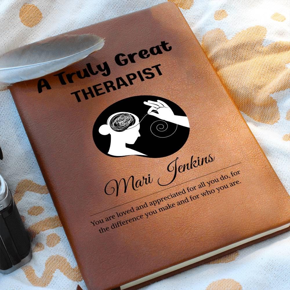 Therapist Gift Personalized Journal – Counseling Gift