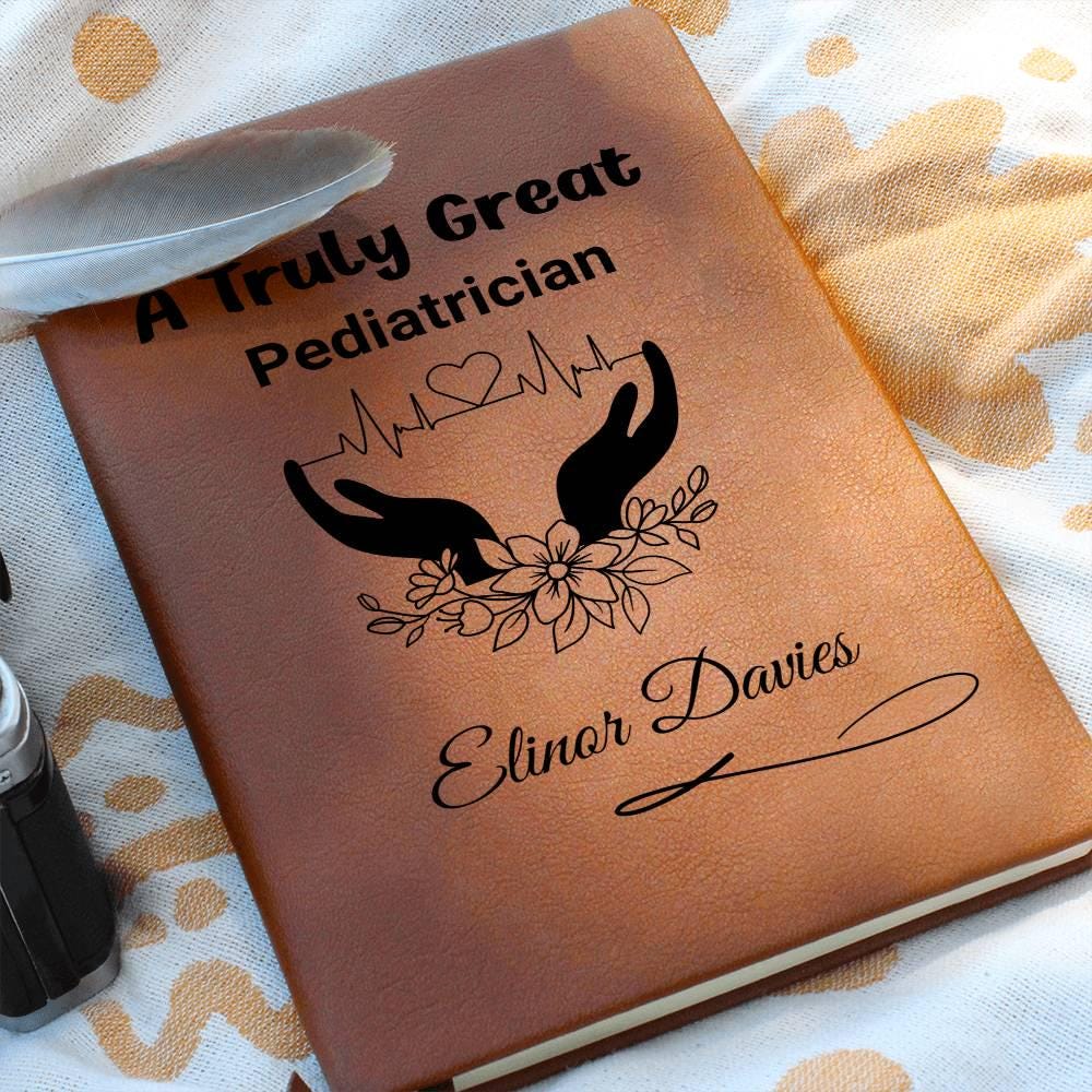 Pediatrician Gift Personalized Journal – Gift for Baby Doctor