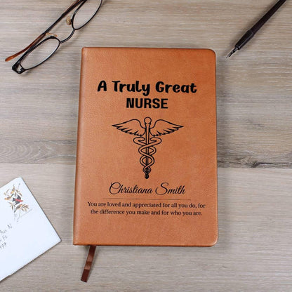 Nurse Gift Personalized Journal – Registered Nurse Appreciation – view 9