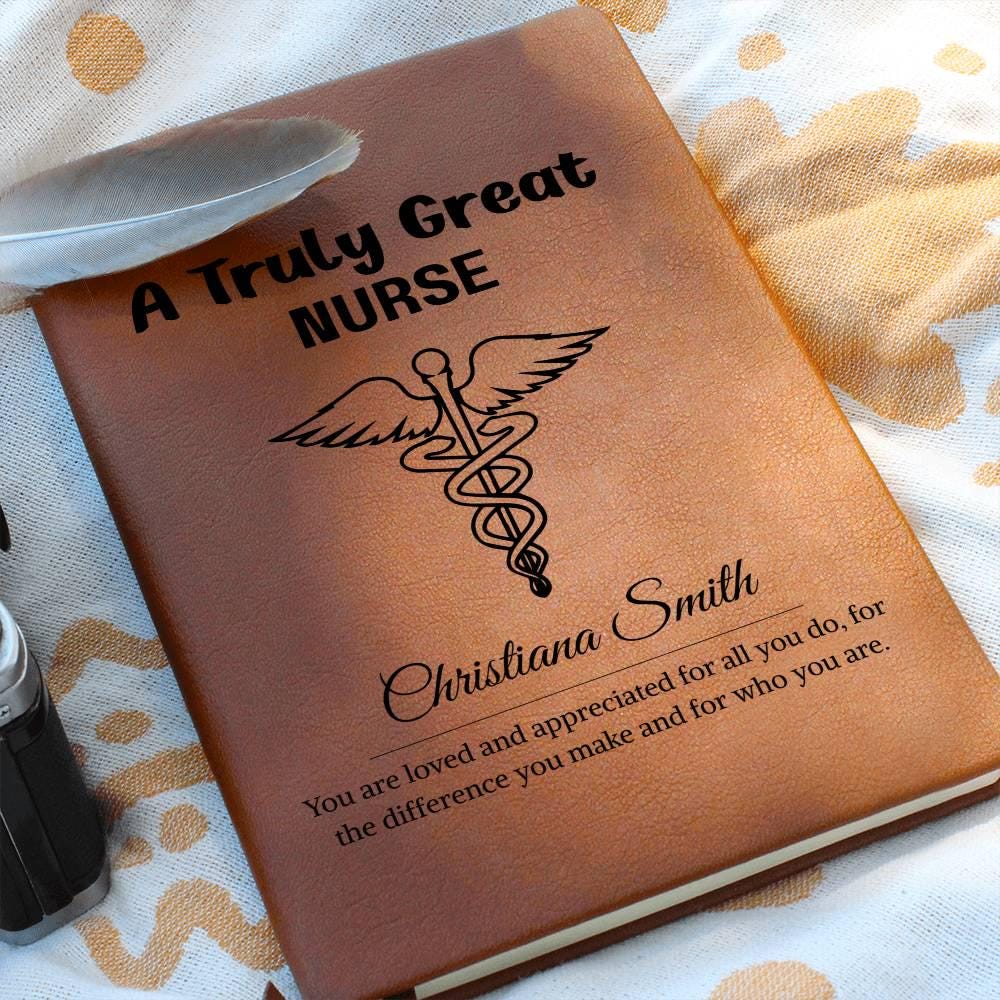 Nurse Gift Personalized Journal – Registered Nurse Appreciation