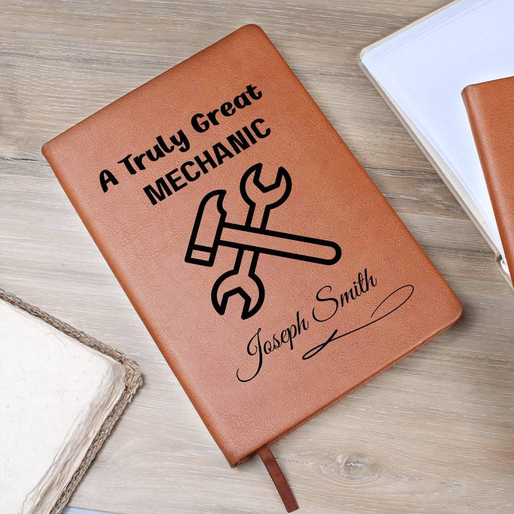 Mechanic Gift Personalized Journal – Gift for Auto – view 9