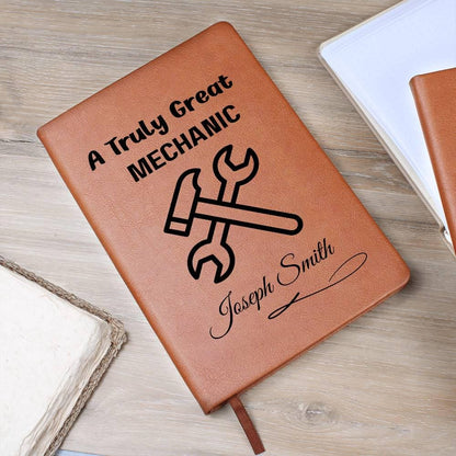 Mechanic Gift Personalized Journal – Gift for Auto – view 9