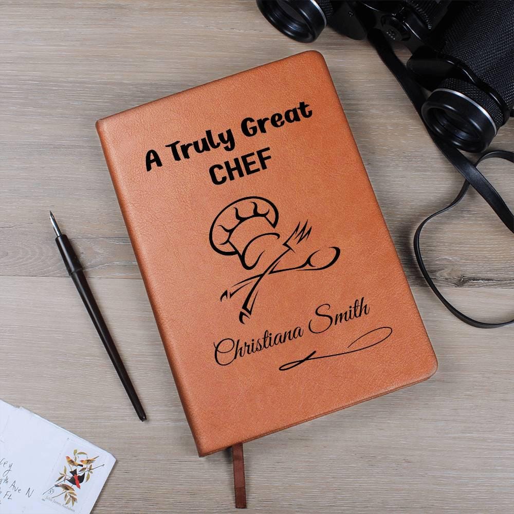 Chef Gift Personalized Journal – Unique Gift for Chef – view 6