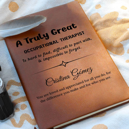 Occupational Therapist Gift Personalized Journal – Gift for OT