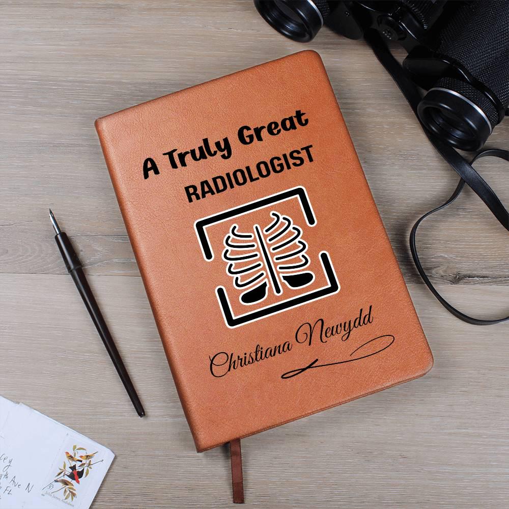Radiologist Gift Personalized Journal – Gift for Radiology Technicians – view 2