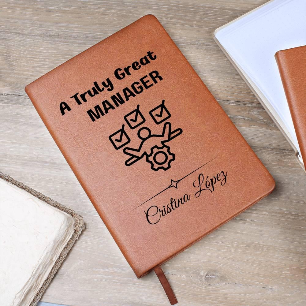 Manager Gift Personalized Journal – Gift for Boss – view 9