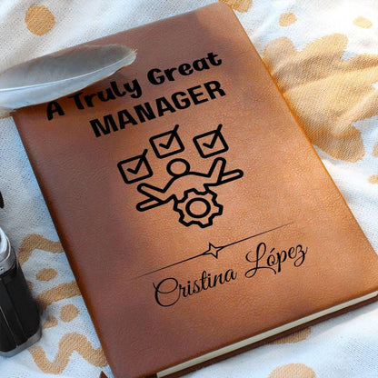 Manager Gift Personalized Journal – Gift for Boss – view 7
