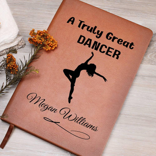 Dancer Gift Personalized Journal – Gift for Dancers