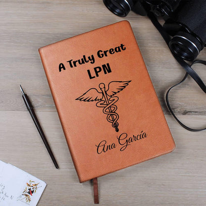 LPN Gift Personalized Journal – Gift for Licensed Practical Nurses – view 7