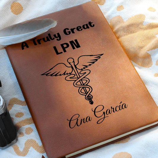 LPN Gift Personalized Journal – Gift for Licensed Practical Nurses