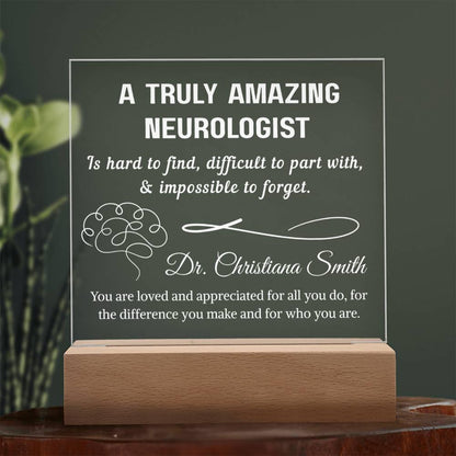 Neurologist Acrylic Plaque Gift – Neurology Gifts – view 8