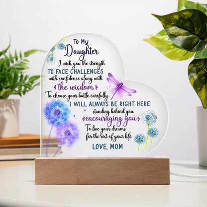 To My Daughter Personalized Gift from Mom – Daughter Gifts From Dad