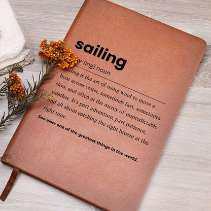 Sailing Definition Personalized Journal – Gifts for Sailor – view 5