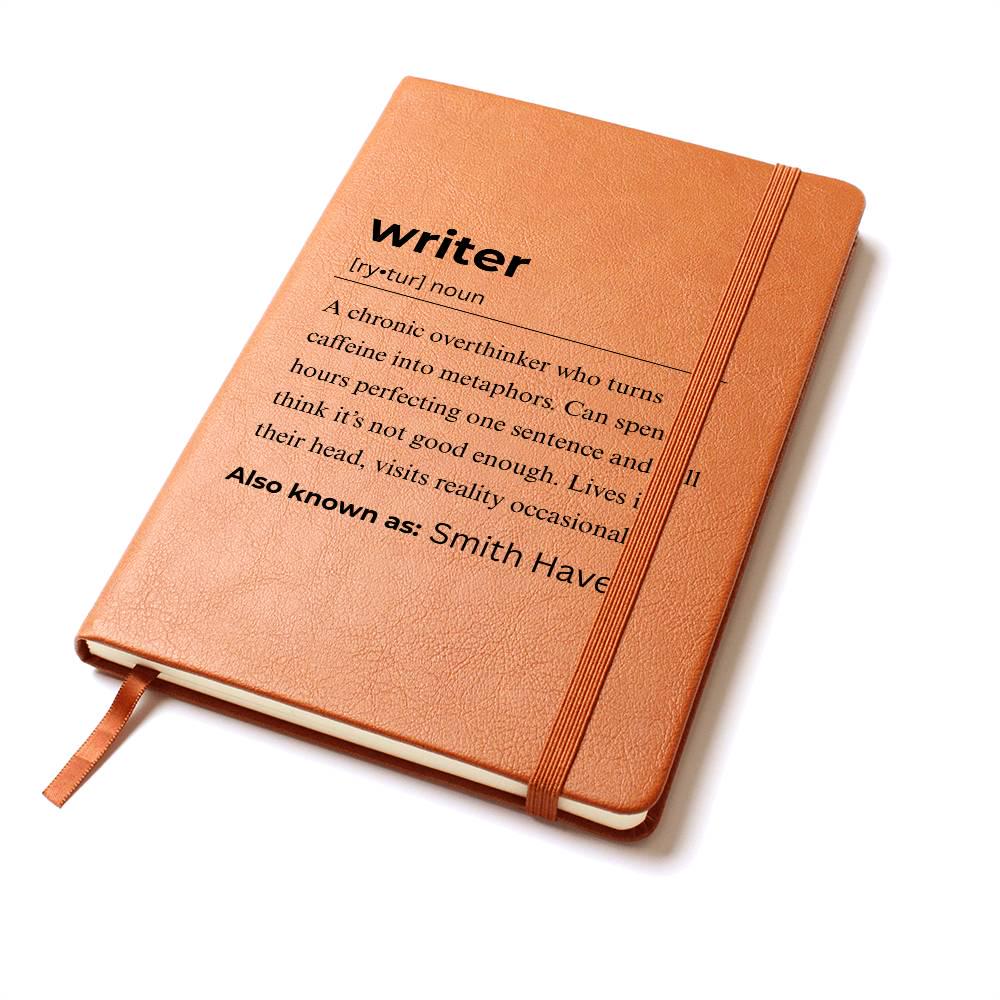 Writer Definition Personalized Journal – Gift for Writer – view 10