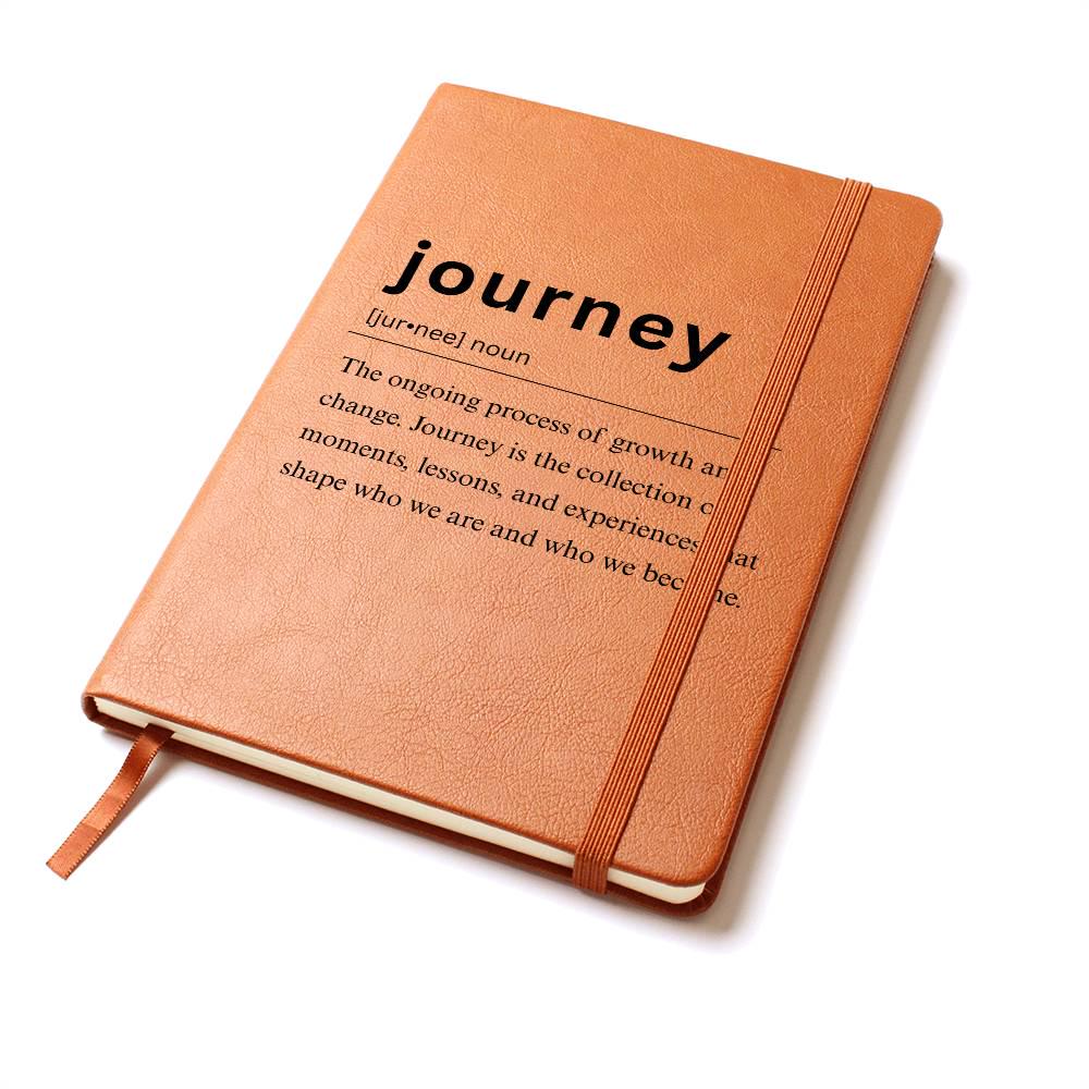 Journey Definition Leather Journal – Wellness Journal – view 9