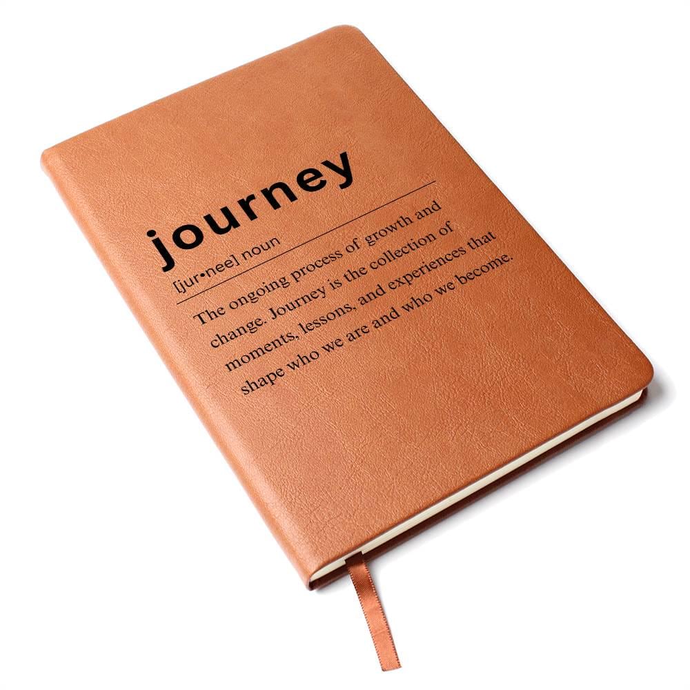 Journey Definition Leather Journal – Wellness Journal – view 7