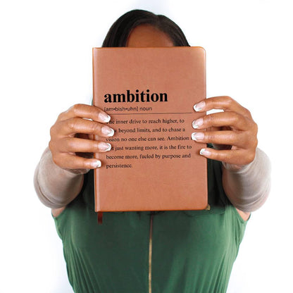 Ambition Definition Personalized Journal – Business Owner Gift – view 7