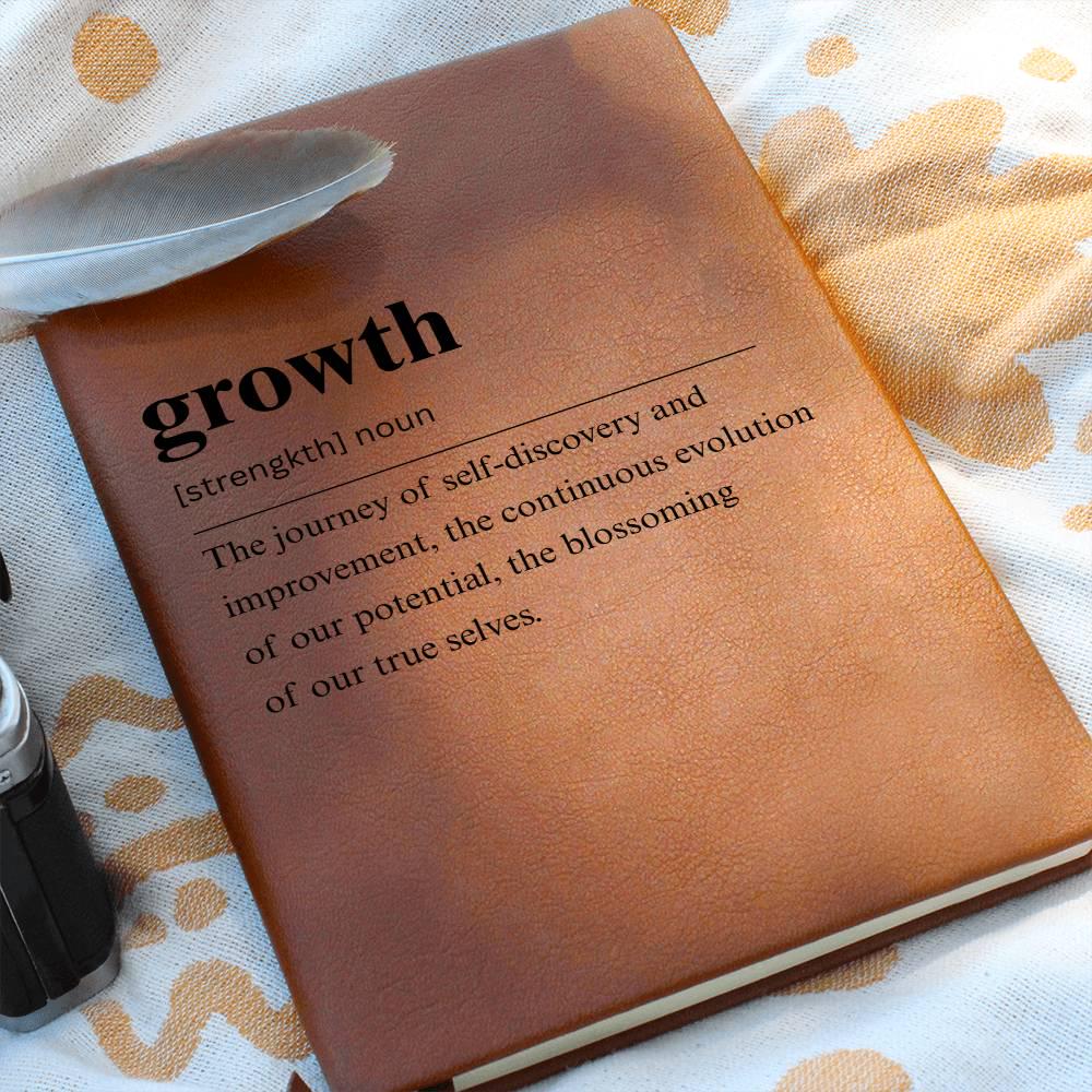 Growth Definition Journal – Personalized Motivation Gift