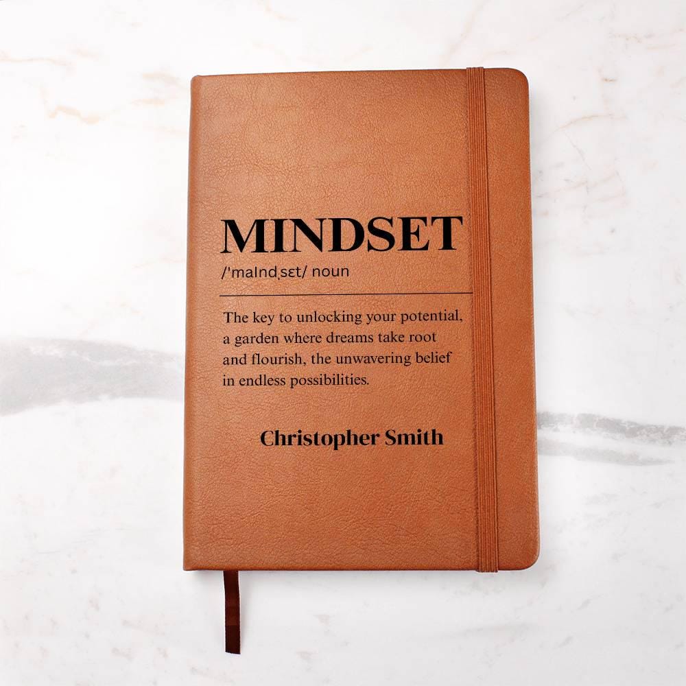 Mindset Definition Journal – Motivation Gift – view 2