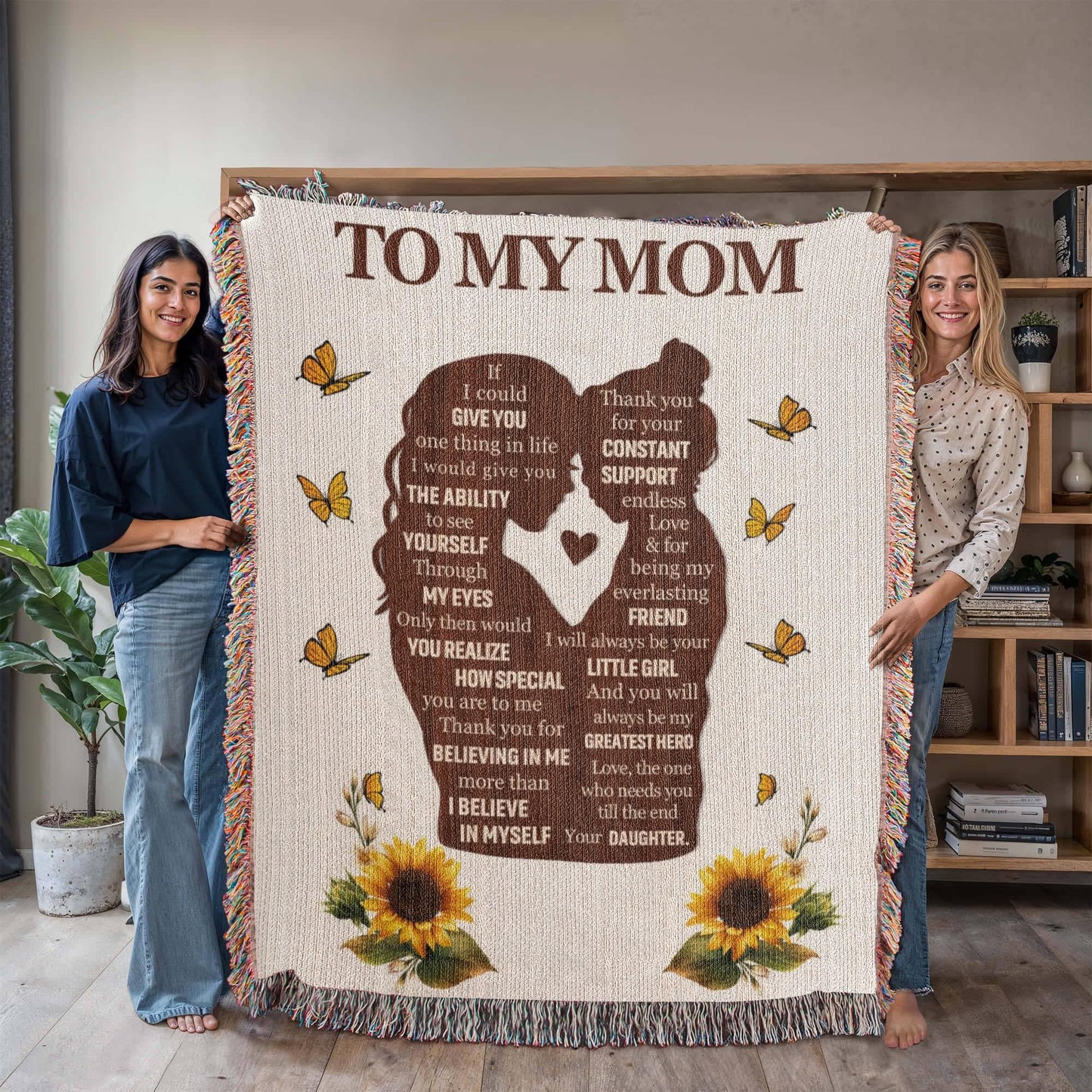 To My Mom Personalized Blanket Gift – Mother Day Gifts – view 5