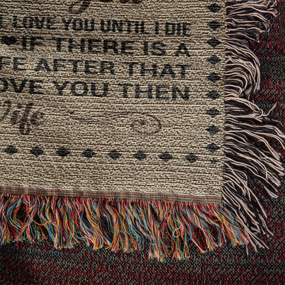 To My Husband Personalized Blanket Gift – Christmas Gift for Husband – view 10
