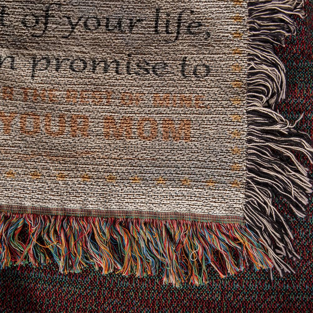To My Son Blanket from Mom – Birthday Gift for Son – view 7