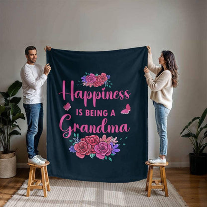 Grandma Blanket – Gift for Grandma – Gift from Grandson & Granddaught – view 9